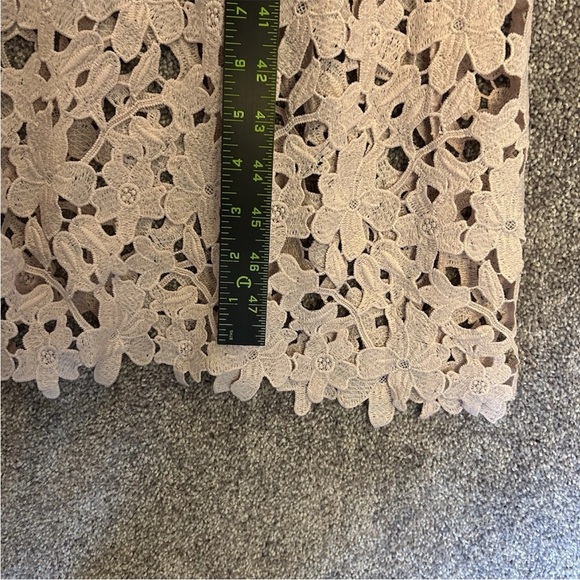 Express Women's Pink Floral Lace Midi Dress Sleeveless Size M - Medium - NWT$118 - Picture 12 of 16